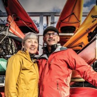 Victoria Kayak Tours & Rentals owners Aaron and Joanna Twa