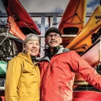 Victoria Kayak Tours & Rentals owners Aaron and Joanna Twa