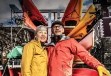 Victoria Kayak Tours & Rentals owners Aaron and Joanna Twa